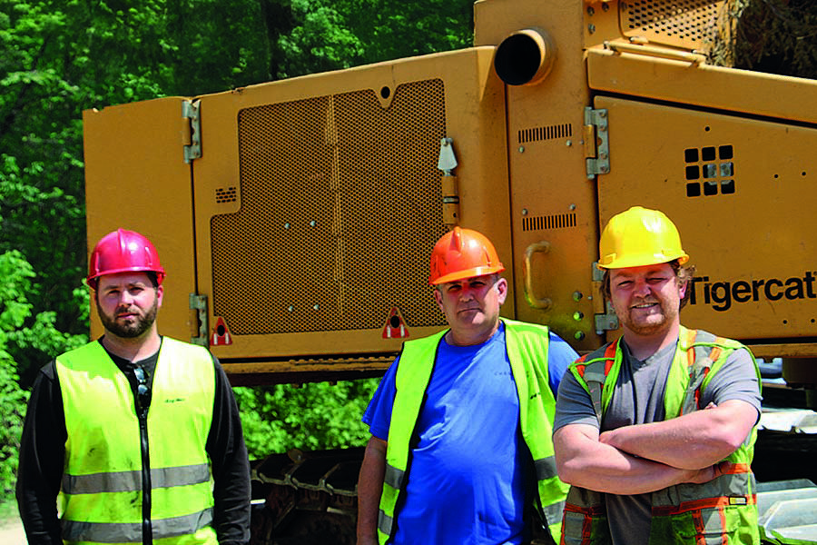 Breaking Out; Team approach to timber harvesting