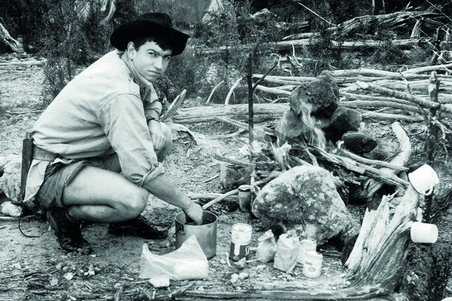 Looking Back; Eco Survey and a Possum up the Motu