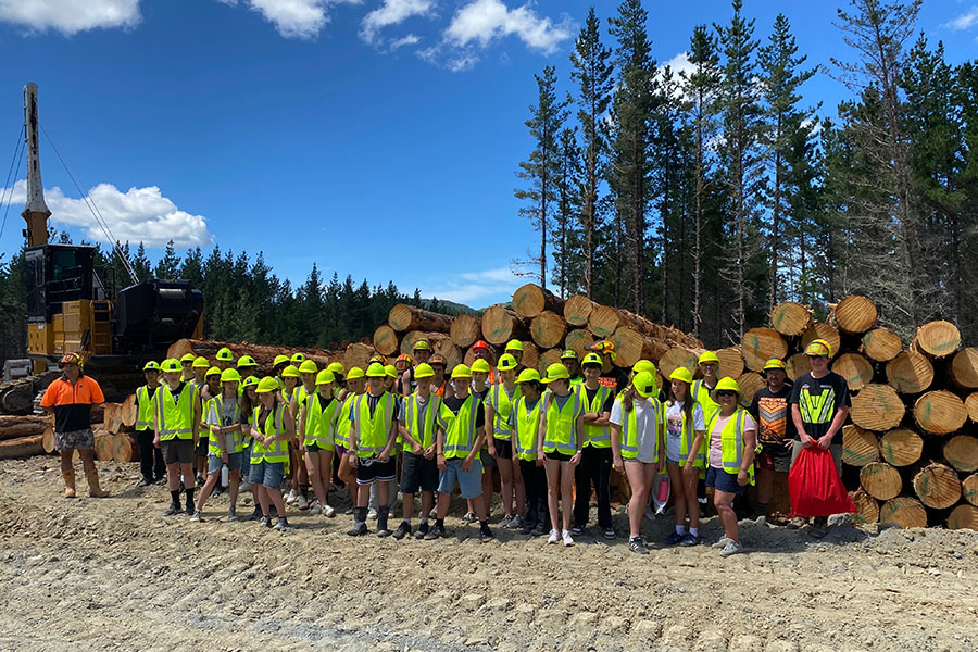 Young Achievers; Discover Forestry: Building classrooms and crews