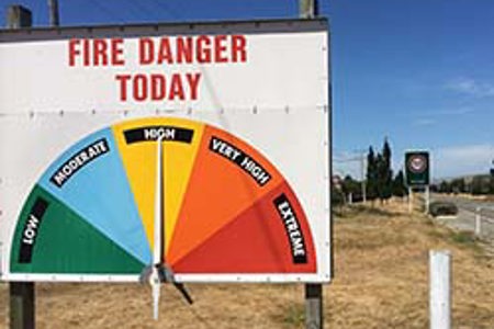 Forest fire fighting challenges