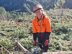 Sophie’s journey into a career in forestry